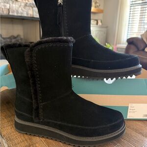 Toms Black Winter Boots
